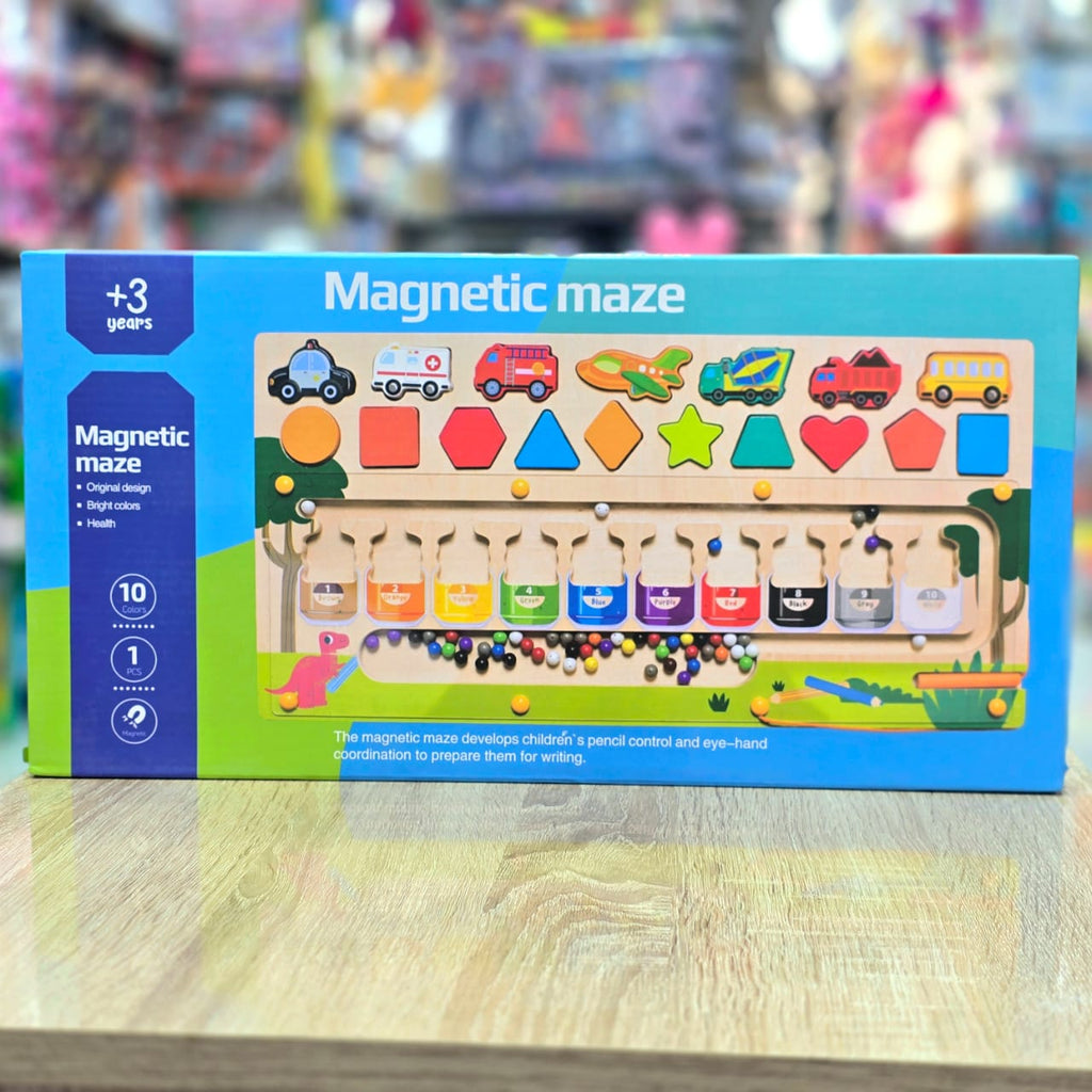 “لوح تعليمي خشبي مونتيسوري للأطفال”