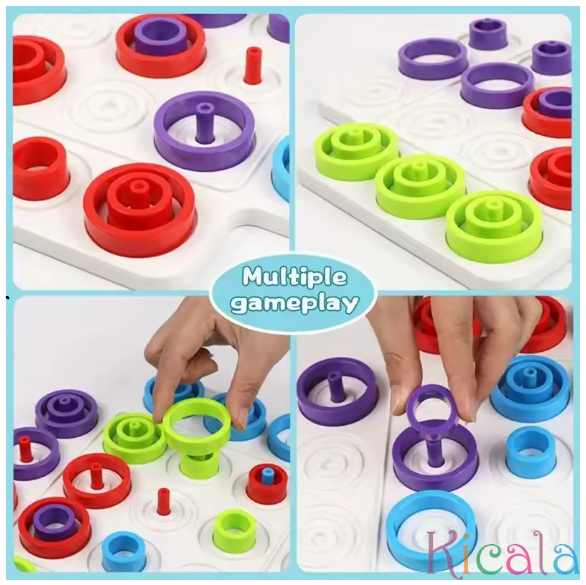 لعبة اللوحة التعليمية في مرحلة الطفولة المبكرة / الألغاز التفاعلية