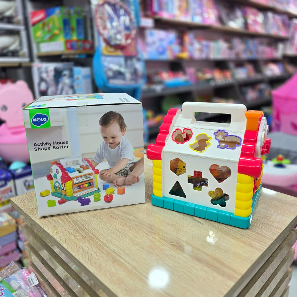 بيت الأشكال التعليمي للأطفال الصغار