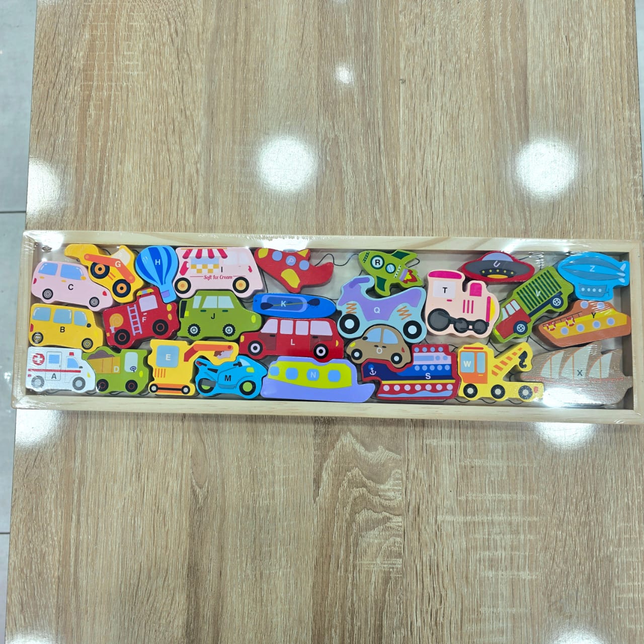 لعبة مونتيسوري ثلاثية الأبعاد مزرعة الحيوان لعبة المرور